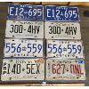 Image 1 : LOT OF 8 - ONTARIO LICENSE PLATES - INCL 1972/80 PAIRS