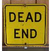 Image 1 : METAL DEAD END SIGN - 18 x 18in