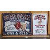 Image 1 : LOT OF 2 - THE BUSTED KNUCKLE GARAGE SST SIGNS - LARGEST 12.5 x 16in