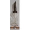 Image 1 : EN-AR-CO 1 QUART GLASS OIL BOTTLE W/ SPOUT - 15.5in 