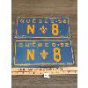 Image 1 : PAIR OF 1952 QUEBEC LICENSE PLATES