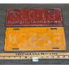 Image 2 : LOT OF 2 - 1930's SASKATCHEWAN LICENSE PLATES
