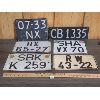 Image 1 : LOT OF 6 - INTERNATIONAL LICENSE PLATES