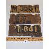 Image 1 : LOT OF 3 - 1930's NEW BRUNSWICK LICENSE PLATES 