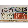 Image 1 : LOT OF 4 - NEW BRUNSWICK LICENSE PLATES - INCL 1956 TAXI