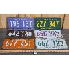 Image 1 : LOT OF 6 - ILLINOIS LICENSE PLATES