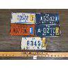 Image 1 : LOT OF 5 - PORT AHTORITY OF NY AND NJ LICENSE PLATES