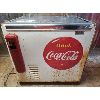 Image 1 : 1950'S COCA-COLA DRINK COOLER W/ TOP & SIDE OPENINGS - 27 x 37 x 37in
