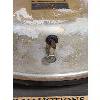 Image 2 : HASTINGS PISTON RINGS GLASS FACE CLOCK - 14 INCH DIAMETER