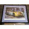 Image 1 : CORVETTE PRINT - SIGNED & NUMBERED LIMITED EDITION - 26 X 35 INCHES FRAMED