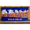 Image 1 : DR. HESS SST SIGN - 1991 - 9.5 X 17.5 INCHES