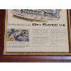 Image 3 : DE SOTO FRAMED AD - 12 X 15 INCHES - 1955