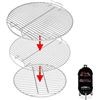 Image 1 : NEW REPLACEMENT WEBBER BBQ / SMOKER GRILLS - 3PCS