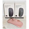 Image 1 : LOT OF 2 RECHARGEABLE WIRELESS MICE WITH RAINBOW