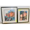 Image 1 : PAIR OF FRAMED AND MATTED CANADIAN MILITARY