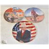 3 COLLECTIBLE PLATES BY ROBERT T.