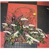 Image 1 : GARDEN/ FENCE, HANDMADE BRANCH FLORAL DECOR