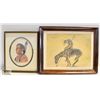 Image 1 : NEEDLEPOINT CHIEF PICTURE & END OF THE TRAIL PICTU