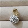 Image 1 : BZ519-127 10K YELLOW GOLD CZ 0.98G PENDANT