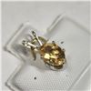 BZ1121-38 SILVER CITRINE PENDANT