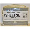 Image 1 : NEW 4PC SHEET SET AND NEW MICROFIBER PILLOW