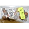 Image 1 : BAG OF OLD WORLD COINS AND CURRENCY