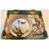 Image 1 : FLAT OF SILVER PLATED ITEMS AND SILVER STAMPED