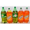 Image 1 : LOT OF 5 X 2L POP BOTTLES