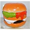 Image 1 : VINTAGE CERAMIC HAMBURGER COIN BANK