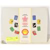 Image 1 : 1988 CAL OLYMPIC PINS SHELL DISPLAY