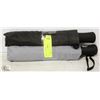 2 PACK 3 FOLD DELUXE 21" UMBRELLAS