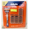 Image 1 : GILLETTE FUSION 5- 18 BLADE CARTRIDGE SET- NEW