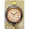 Image 1 : DECORATIVE WALL CLOCK- NEW WITHOUT BOX