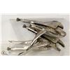 Image 1 : SET OF 4 VICE GRIPS