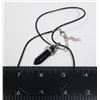 Image 1 : NEW BLACK GEOMETRIC CHARM NECKLACE