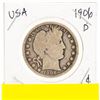 Image 2 : 1906 USA SILVER HALF DOLLAR