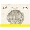 Image 1 : 1945 CANADIAN SILVER HALF DOLLAR