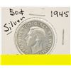 Image 2 : 1945 CANADIAN SILVER HALF DOLLAR