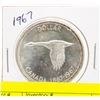 Image 1 : 1967 CANADIAN SILVER DOLLAR