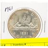 Image 1 : 1961 CANADIAN SILVER DOLLAR