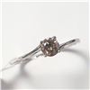 BZ1007-3 10K WHITE GOLD DIAMOND RING