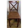 Image 1 : WOODEN BAR HEIGHT DINING CHAIR