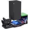 Image 1 : NEW REPACKED KJH VERTICAL STAND FOR XBOX SS/SX
