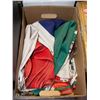 Image 1 : 6 VINTAGE WORLD FLAGS MEXICO IRELAND MORE