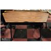 Image 1 : LOT OF THREE RECTANGULAR ROLLING DESKS