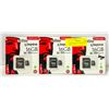 Image 1 : 3 PK KINGSTON 16GB MICRO SD WITH ADAPTOR