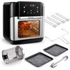 Image 2 : NEW REPACK INNSKY 10.6QT COUNTERTOP AIR FRYER OVEN