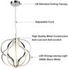 Image 2 : NEW EMLIVIAR MODERN LED CHANDELIER ABSTRACT GLOBE