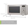 Image 2 : NEW REPACKED PANASONIC COMPACT 0.8 CUFT. 950W