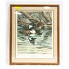 Image 1 : NUMBERED DUCKS UNLIMITED PRINT